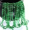 GiftExpress 12 pack of 33 St. Patricks Day Shamrock bead Necklaces, Mardi Gras Bead Necklaces, Matellic Green Shamrock Clover Bead Necklaces, Party Beads, Costume Jewelry